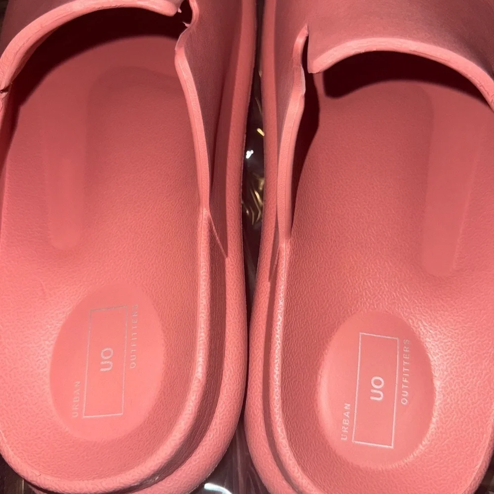 Urban Outfitters Coral Clog Loafers